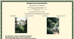 Desktop Screenshot of bergterrasse-marienhoehe.de